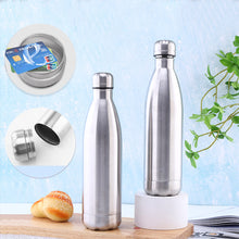 Load image into Gallery viewer, 750ml Diversion Water Bottle Portable Water Bottle Secret Stash Pill Organizer Can Safe Hiding Spot for Money Bonus Key Ring Box