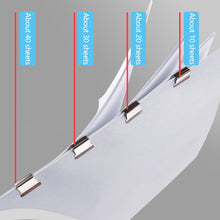 Load image into Gallery viewer, Mini Traceless Reusable Hand Clamp Push Stapler Paper Book File Office School Student Binder Binding Tools Supplies Accessories