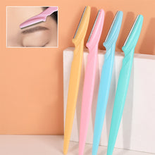 Load image into Gallery viewer, 30 Pcs Eyebrow Razor For Women Multipurpose Exfoliating Dermaplaning Tools And Facial Razor With Precision Cover Safety Beauty