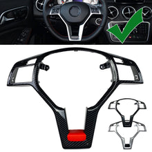 Load image into Gallery viewer, Car Steering Wheel Chrome Panel Cover Trim For Mercedes Benz A C E GLA CLA CLS W176 W204 W212 X156 C117