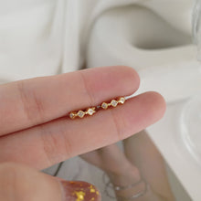 Load image into Gallery viewer, Elegant Rhombus Earrings For Women Geometric Hoop Earrings Temperament Exquisite Pierced Ear Cuff Sexy Fashion Jewelry Accessories Gift