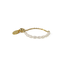 Load image into Gallery viewer, French Retro Style Pearl Rings Adjustable Gold Color Ring Tassel Chain Temperament Ring Finger Band Fashion Jewelry Accessories Gift for Women Girls