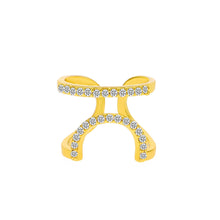 Load image into Gallery viewer, Geometric Nail Ring Metal Line Thin Unique Rings for Women Fashion Female Finger Ring Fingertip Protective Cover Fashion Jewelry Accessories