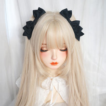 Load image into Gallery viewer, Handmade Big Bow Hair Clip Sweet Cool Girl Hairpin Japanese Double Ponytail Headwear Lolita Cosplay Headdress Jk Uniform Hair Accessory