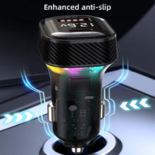 Load image into Gallery viewer, PD 30W Car Charger Front And Rear Universal With 1.5M Extension Cable 5-Port Output Cigarette Lighter Converter