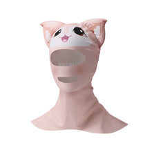 Load image into Gallery viewer, 1PC Cartoon Sunblock Diving Ice Silk Mask With Neck Protector UV Protection High Bounce Facekini