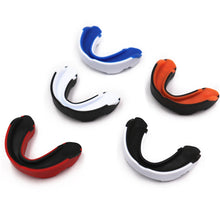 Load image into Gallery viewer, 1PC Boxing Free Boxing Two-Color Sport Mouth Guard Sport Mouth Guard Wear Resistant Shock-Proof Combat Training Tooth Guard