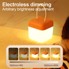 Load image into Gallery viewer, Outdoor Camping Square Portable Atmosphere Light Tricolour Light Adjustable Hanging LED Hand Light USB Charging