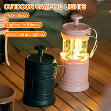 Load image into Gallery viewer, Multifunctional Camping Atmosphere Light With Hook Hand Pull Off Design Outdoor Waterproof Emergency Flashlight