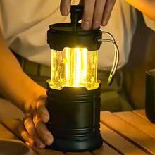 Load image into Gallery viewer, Multifunctional Camping Atmosphere Light With Hook Hand Pull Off Design Outdoor Waterproof Emergency Flashlight