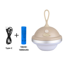 Load image into Gallery viewer, Outdoor Camping Pumpkin Light Type-C Rechargeable LED Portable Waterproof Atmosphere Lamp