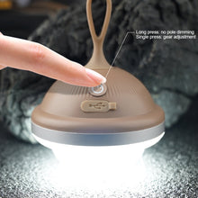Load image into Gallery viewer, Outdoor Camping Pumpkin Light Type-C Rechargeable LED Portable Waterproof Atmosphere Lamp