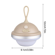 Load image into Gallery viewer, Outdoor Camping Pumpkin Light Type-C Rechargeable LED Portable Waterproof Atmosphere Lamp