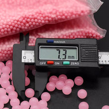 Load image into Gallery viewer, 7-8MM 20/50/80G Extra Hard Thicken Pink Frosted Water Bomb Strong Pressure Resistance 5KG Competitive Absorbent Bullet Kublai Khan Fun Jet Eagle Soft Bullet Gun Accessories