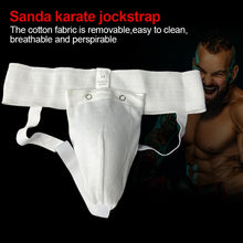 Load image into Gallery viewer, Karate Boxing Detachable Jockstrap Thicken Hard Shell Jockstrap Comfortable Breathable Protector