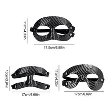 Load image into Gallery viewer, 1PC Football Half Face Anticollision Mask Halloween Party Decoration Mask PVC Sports Protective Gear