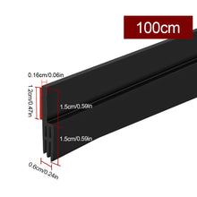 Load image into Gallery viewer, 1M Waterproof Seal Strip Windbreak Stopper Door Bottom Guard Door Draft Excluder Strip Self Adhesive Tape Bottom Strip
