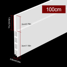 Load image into Gallery viewer, 1M Waterproof Seal Strip Windbreak Stopper Door Bottom Guard Door Draft Excluder Strip Self Adhesive Tape Bottom Strip