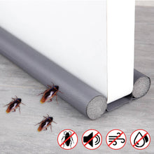 Load image into Gallery viewer, Waterproof Seal Strip Draught Excluder Stopper Door Bottom Guard Double Silicone Rubber Seal Dustproof Soundproof