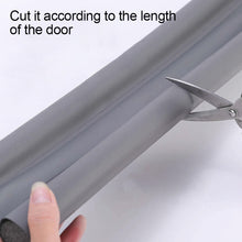 Load image into Gallery viewer, Waterproof Seal Strip Draught Excluder Stopper Door Bottom Guard Double Silicone Rubber Seal Dustproof Soundproof