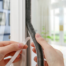 Load image into Gallery viewer, 10M Brush Strip Self Adhesive Door Window Weather Stripping Sliding Wardrobe Door Sound Insulation Dust Sealing Strip