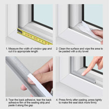 Load image into Gallery viewer, 5M Acoustic Insulation Foam Window Weather Seal Strip for Sliding Door Windows Windproof Soundproof Cotton Seal Gap Filler