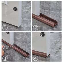 Load image into Gallery viewer, 1Pc Door Draft Stopper for Bottom Seal Dust And Noise Insulation Weather Stripping Draft Guard Insulator Sealing Strip