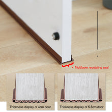 Load image into Gallery viewer, Adjustable Door Bottom Seal Strip Weather Strip Under Door Draft Stopper Thicker Anti-Cold Gap Blocker Sealing Weather Strip