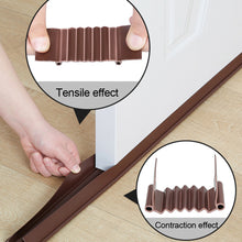 Load image into Gallery viewer, Adjustable Door Bottom Seal Strip Weather Strip Under Door Draft Stopper Thicker Anti-Cold Gap Blocker Sealing Weather Strip