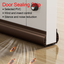 Load image into Gallery viewer, 1pc Door Draft Stopper for Bottom Seal Dust And Noise Insulation Weather Stripping Draft Guard Insulator Sealing Strip