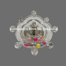 Load image into Gallery viewer, Bird Parrot Interactive Toy Bird Turntable Hang Toys Sounding Ball Toys Stand Playing Cage Accessories Pet Supplies