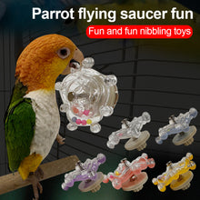 Load image into Gallery viewer, Bird Parrot Interactive Toy Bird Turntable Hang Toys Sounding Ball Toys Stand Playing Cage Accessories Pet Supplies