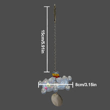 Load image into Gallery viewer, Bird Parrot Interactive Toy Bird Turntable Hang Toys Sounding Ball Toys Stand Playing Cage Accessories Pet Supplies