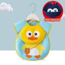 Load image into Gallery viewer, Baby Sleeveless Scarf Waterproof Toddler Art Smock Feeding Bib Apron Pocket Infant Boys Girls Burp Cloth Banana Bibs for 1-3Year