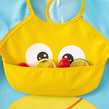 Load image into Gallery viewer, Baby Sleeveless Scarf Waterproof Toddler Art Smock Feeding Bib Apron Pocket Infant Boys Girls Burp Cloth Banana Bibs for 1-3Year