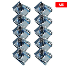 Load image into Gallery viewer, 10Pcs M4 M5 M6 U Type Car Self-tapping Nut Clip Nut Kit Suitable for Motorbike Fairing Mudguard Fasteners Auto Parts