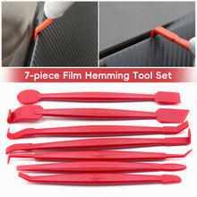 Load image into Gallery viewer, 7pcs Car Film Wrapping Blades Kit Window Vinyl Wrap Squeegee Ice Remover Cleaning Wash Squeegee Utility Knife Snap-off Tools