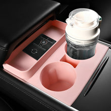 Load image into Gallery viewer, Car Interior Center Console Water Drink Cup Holder Insert Car Cup Holder Limiter Shockproof For Tesla Model 3/Y Accessories