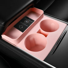 Load image into Gallery viewer, Car Interior Center Console Water Drink Cup Holder Insert Car Cup Holder Limiter Shockproof For Tesla Model 3/Y Accessories