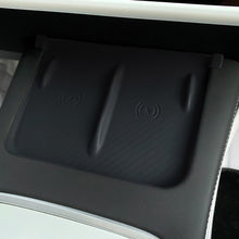 Load image into Gallery viewer, Car Central Control Silicone Anti-Skid Protector Pad Wireless Charging Anti-slip Mat Phone Holder Pads Cover For Tesla Model 3 Y Accessories