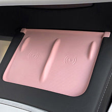 Load image into Gallery viewer, Car Central Control Silicone Anti-Skid Protector Pad Wireless Charging Anti-slip Mat Phone Holder Pads Cover For Tesla Model 3 Y Accessories
