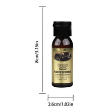 Load image into Gallery viewer, Car Plastic Trim Restorer Ceramic Coating Protect LongLasting Back To Black Plastic Rubber Coat Car Cleaning Care
