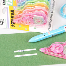 Load image into Gallery viewer, 6Pcs/72M Large Capacity Practical Creative Correction Tape Correction Tape White Sticker Study for Students Office Supplies