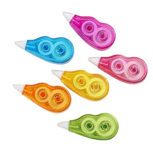 Load image into Gallery viewer, 6Pcs Portable Practical Creative Correction Tape Large Capacity Correction Tape White Sticker Study for Students Office Supplies