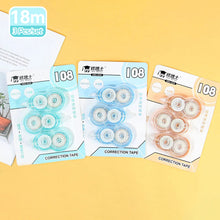 Load image into Gallery viewer, 6-30M Cartoon Creative Correction Tape Large Capacity Correction Tape for Students Office Supplies