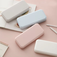 Load image into Gallery viewer, Plastic Pencil Case Lightweight Pencil Box Pen Storage Students School Stationery Supplies