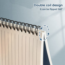 Load image into Gallery viewer, A5 Vintage Spiral Notebook 80 Sheets/160 Pages Memo Journal Diary Notebook Spiral Design for Students Stationery Office Business