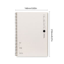 Load image into Gallery viewer, A5 Vintage Spiral Notebook 60 Sheets/120 Pages Memo Journal Diary Notebook Spiral Design for Students Stationery Office Business