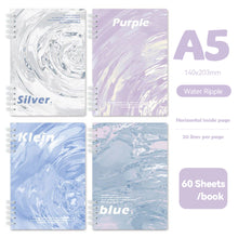 Load image into Gallery viewer, 120 Pages A5 Coil Spiral Notebook Journals Morandi Basic Diary Weekly Planner Book School Office Stationery