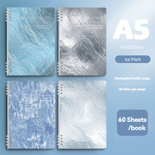 Load image into Gallery viewer, 120 Pages A5 Coil Spiral Notebook Journals Morandi Basic Diary Weekly Planner Book School Office Stationery